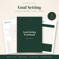 Goal Setting Workbook (A4 Printable) by Maqsood Studio